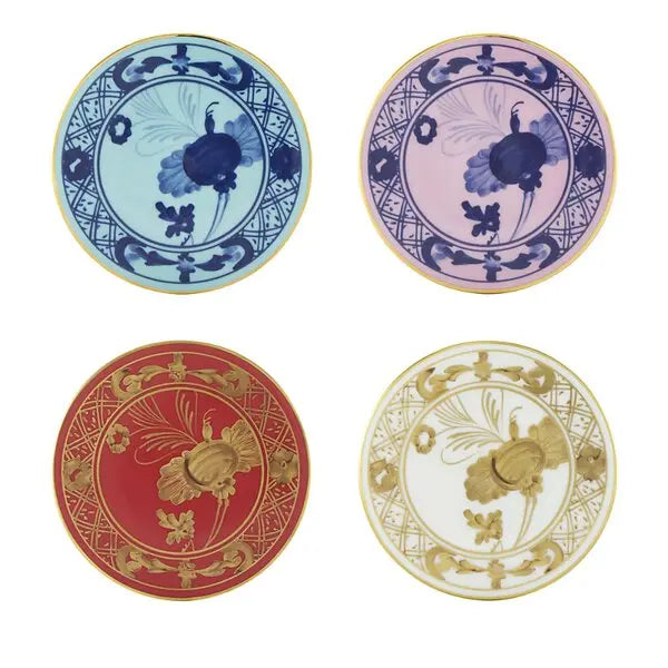 Set de patru suporturi pentru pahar Oriente Italiano