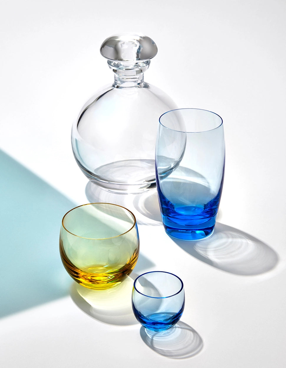 Decantor din cristal Culbuto