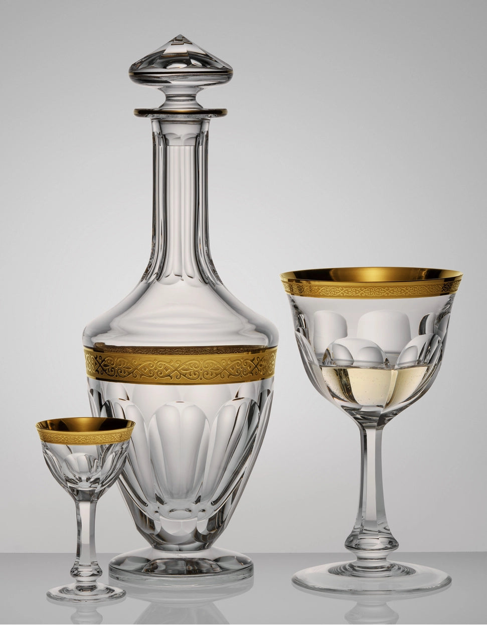 Set de două pahare din cristal Lady Hamilton