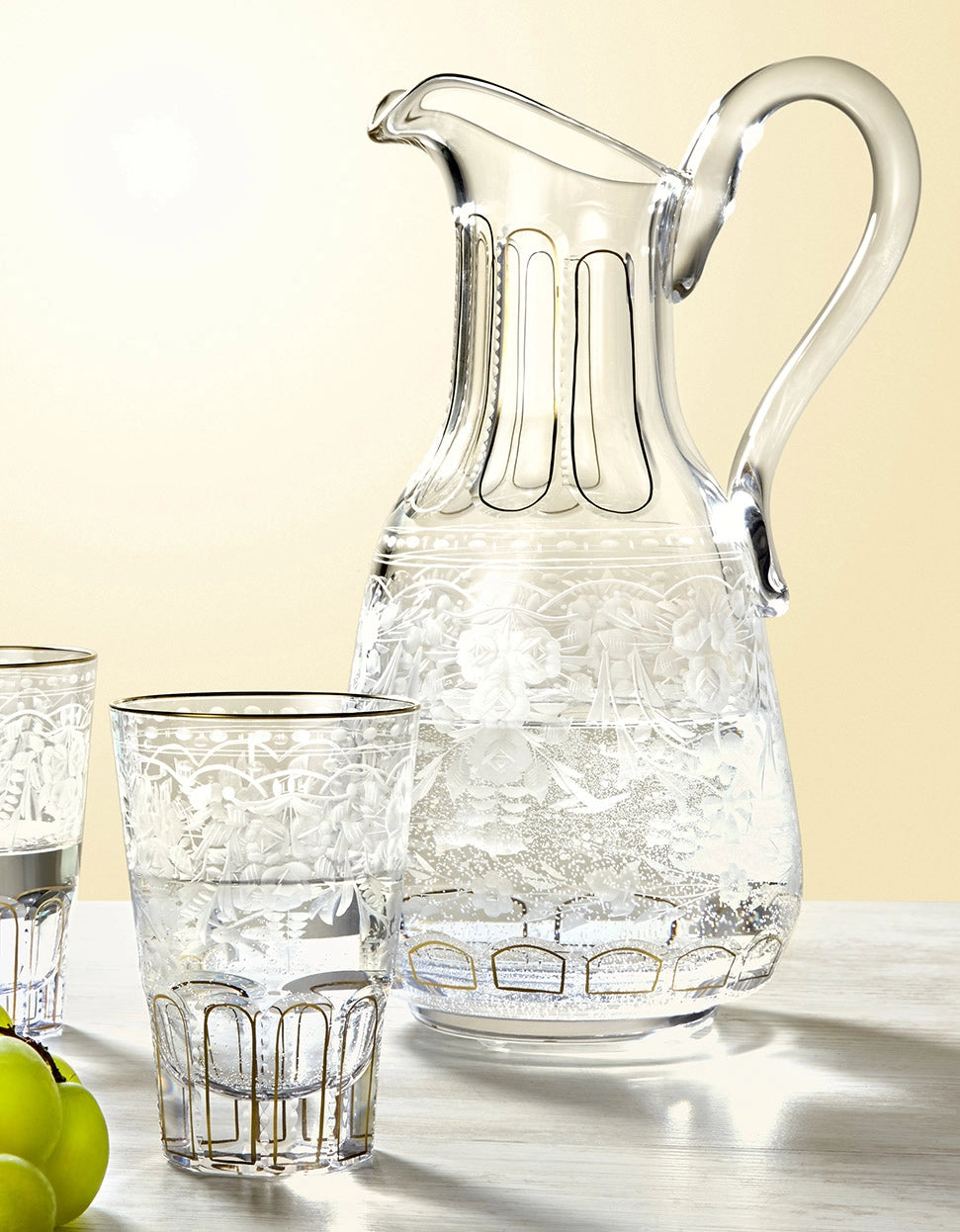 Set de două pahare din cristal Maharani 400 ml