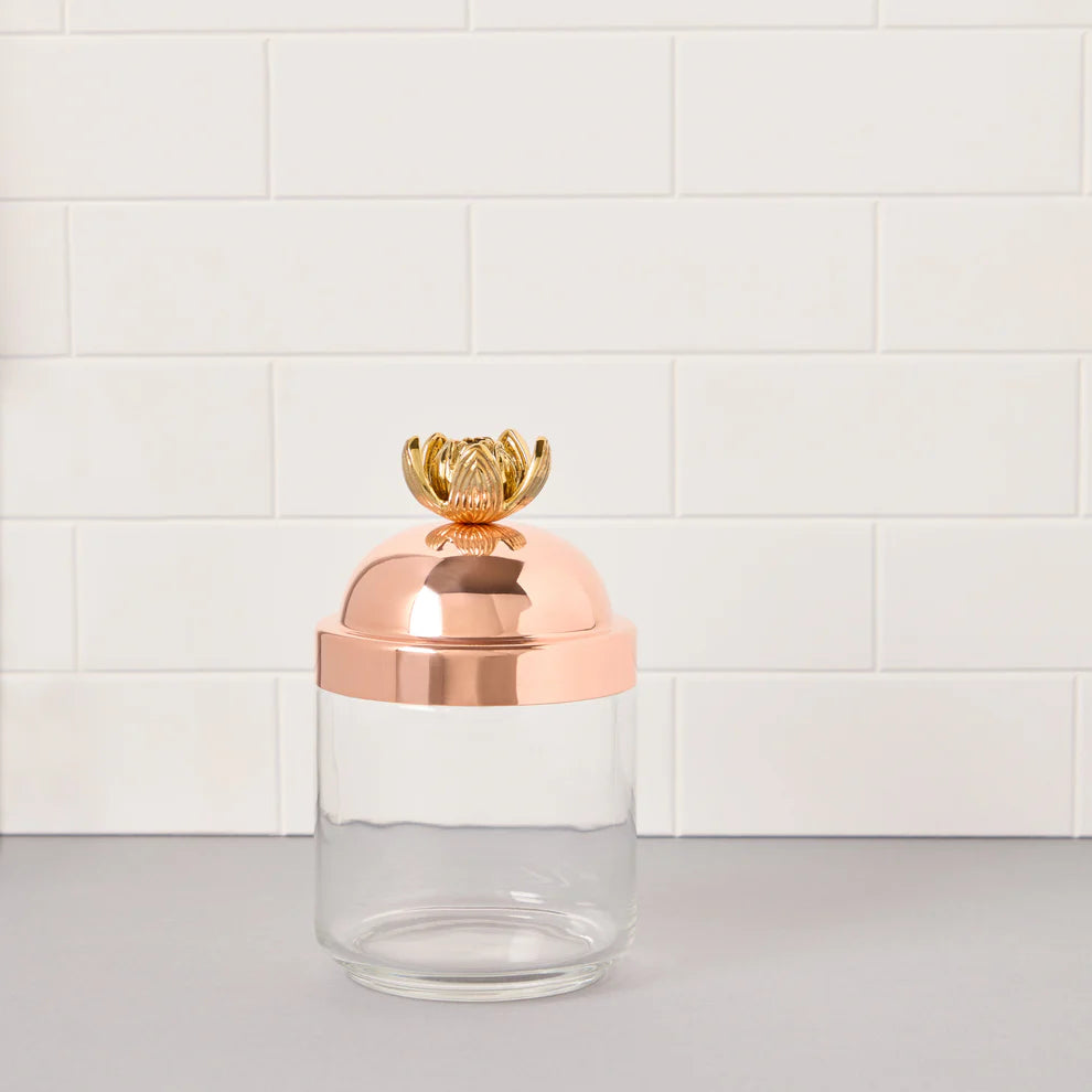 Recipient pentru bucătărie cu decor Lotus