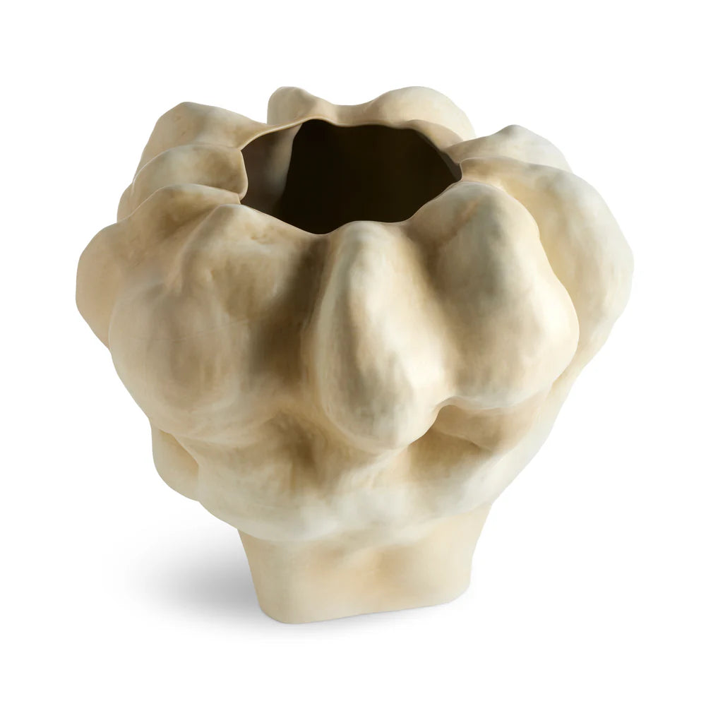 Vază decorativă Timna Crem
