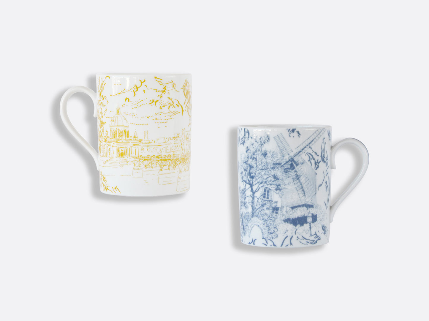 Set de două căni Tout Paris