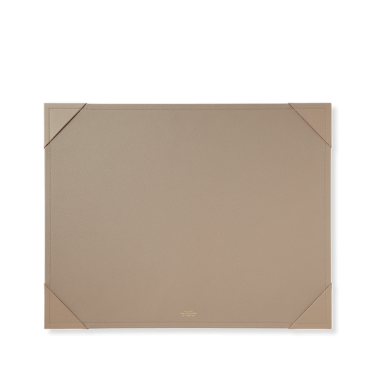 Suport tip pad din piele naturală pentru birou