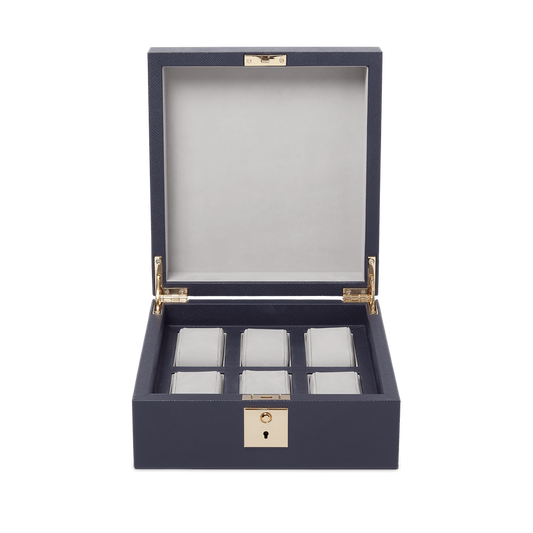 Cutie din piele naturală pentru ceasuri