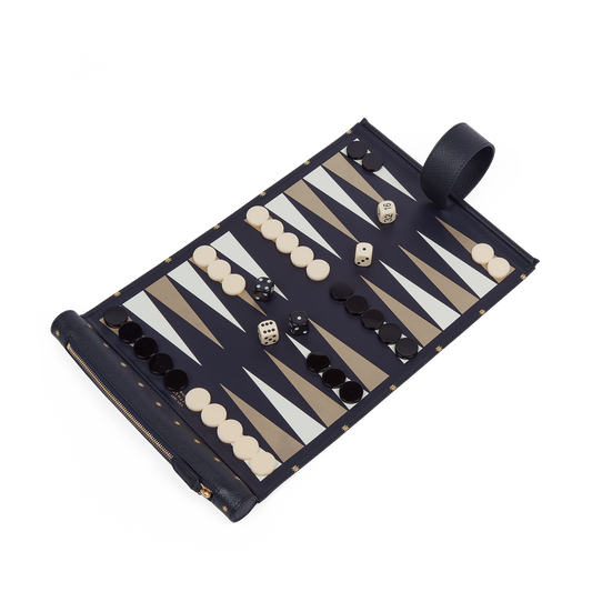 Joc de table din piele naturală