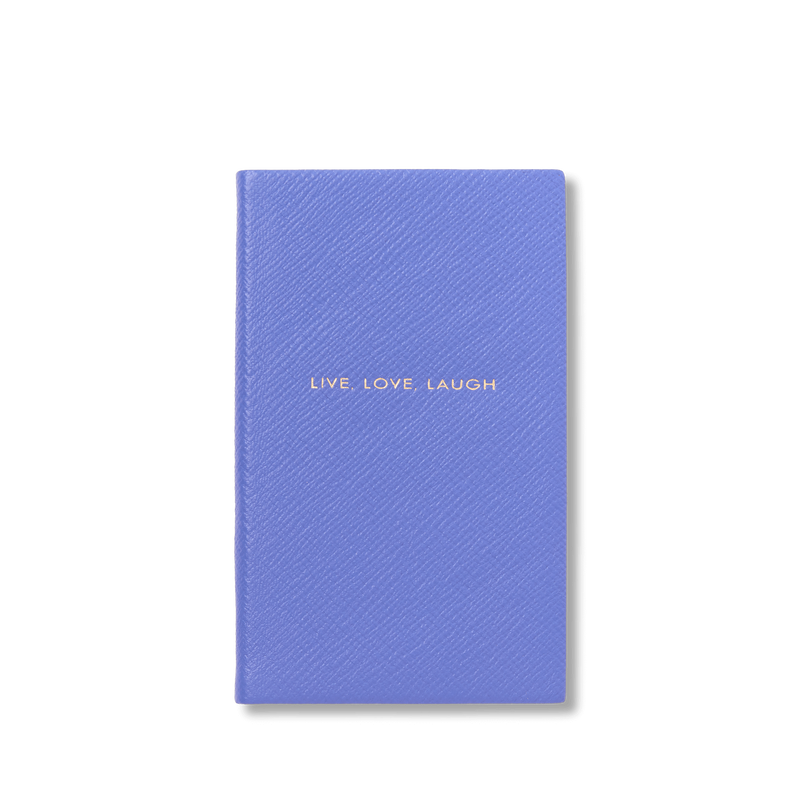 Agendă din piele naturală Live Love Laugh