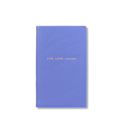 Agendă din piele naturală Live Love Laugh