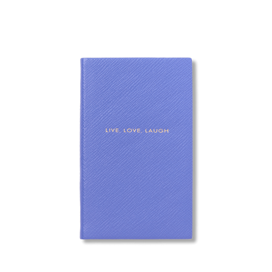 Agendă din piele naturală Live Love Laugh