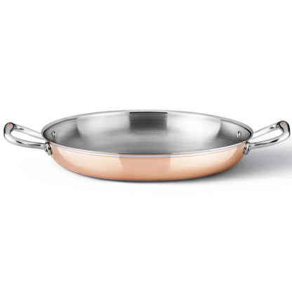 Tigaie cu două mânere din inox și cupru ConClasse