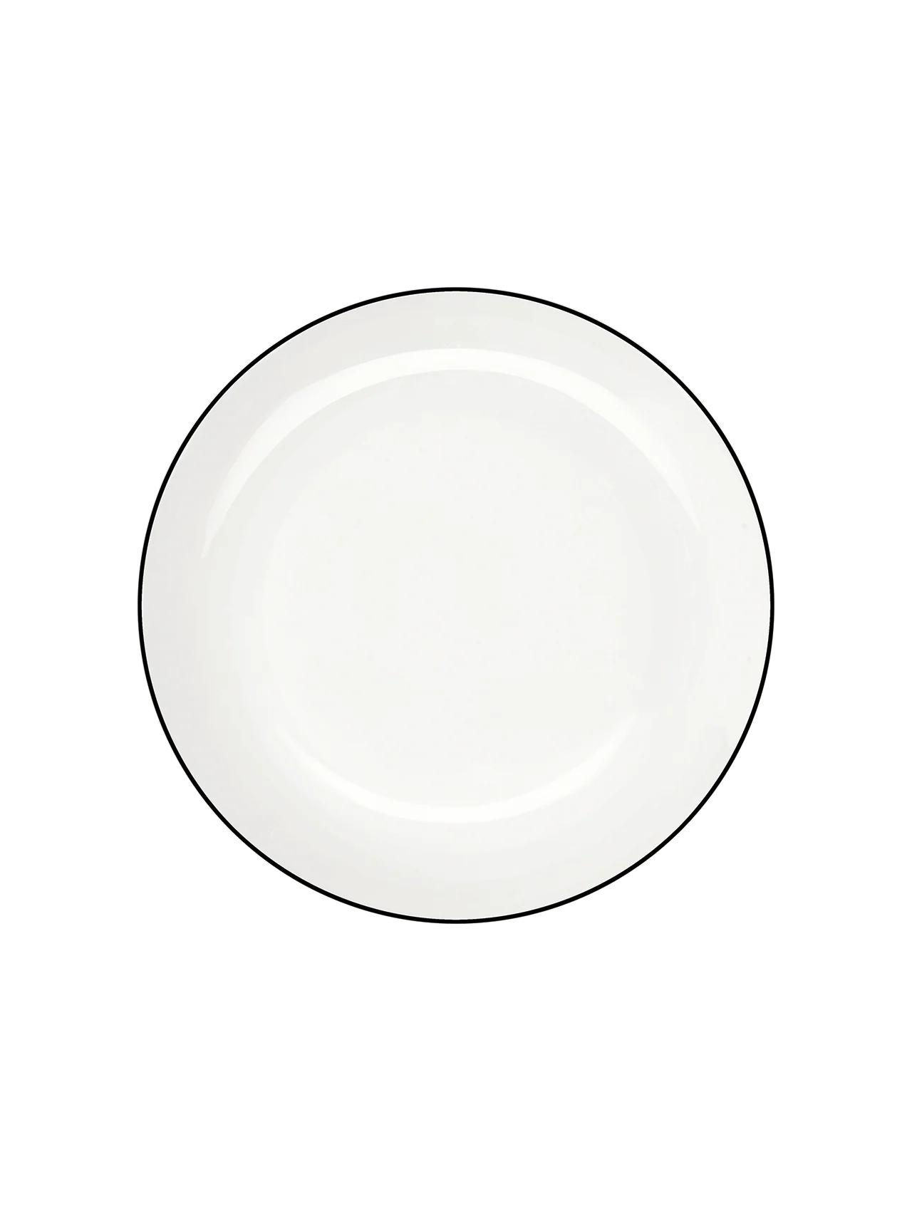 Set de 6 farfurii din porțelan Ligne Noire 15 cm