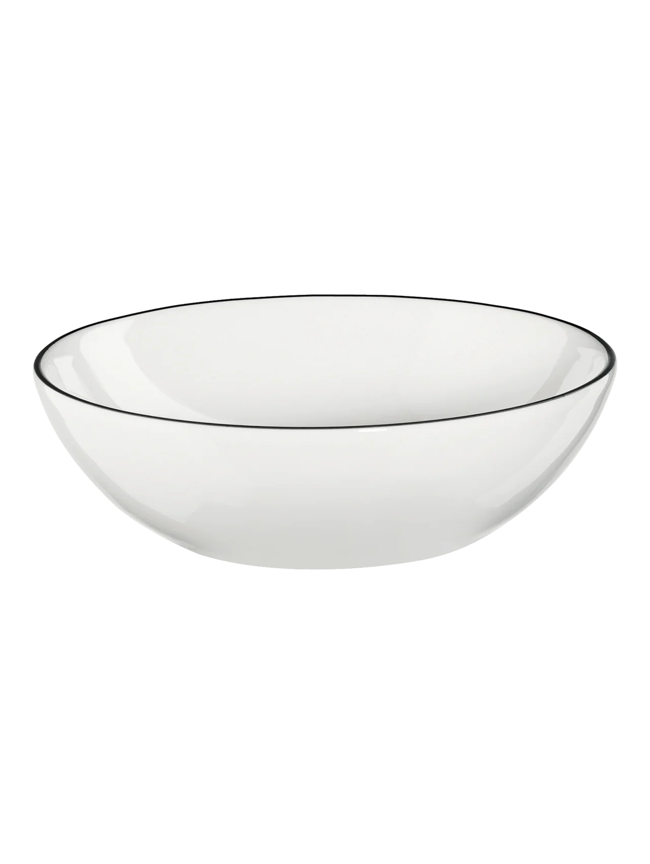 Set de 6 boluri din porțelan Ligne Noire 15,5 cm