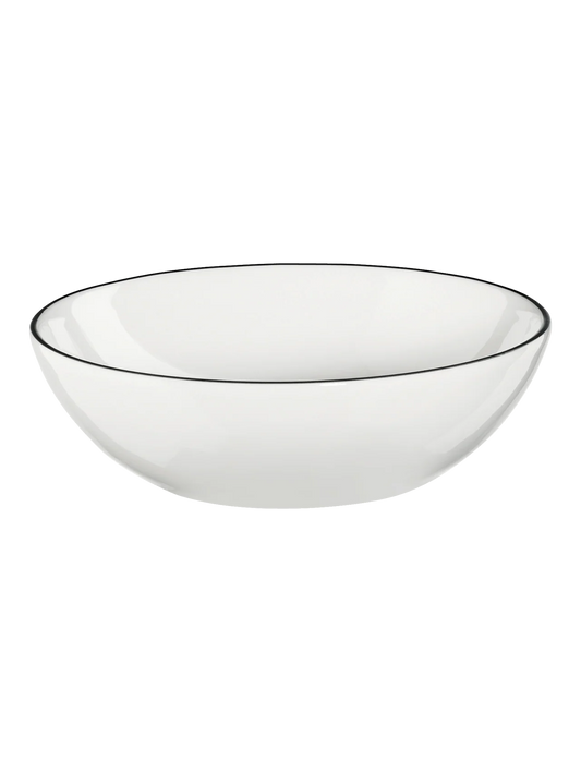 Set de 6 boluri din porțelan Ligne Noire 15,5 cm