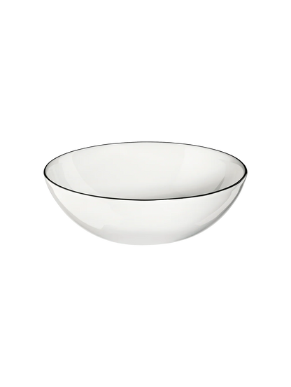 Set de 6 boluri din porțelan Ligne Noire 9 cm