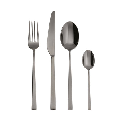 Set de tacâmuri 24 piese Linea Q Black