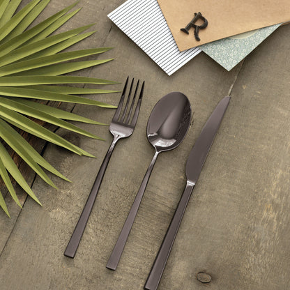 Set de tacâmuri 24 piese Linea Q Black
