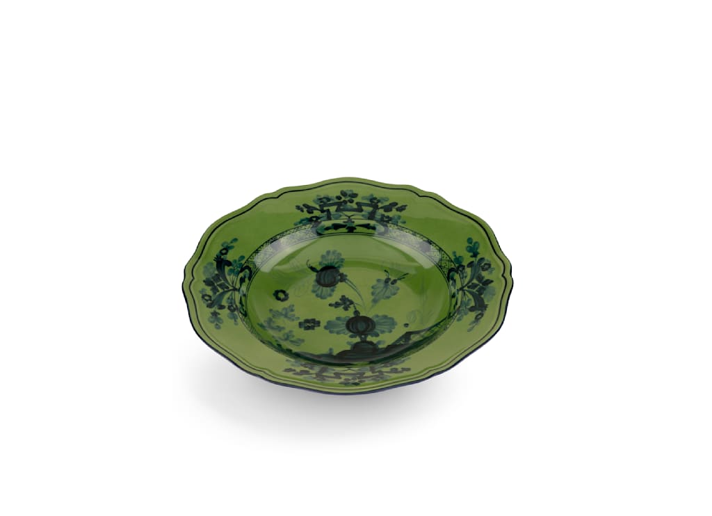 Set de șase farfurii din porțelan Oriente Italiano 24 cm