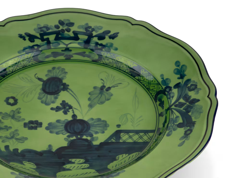 Set de șase farfurii suport din porțelan Oriente Italiano 31 cm