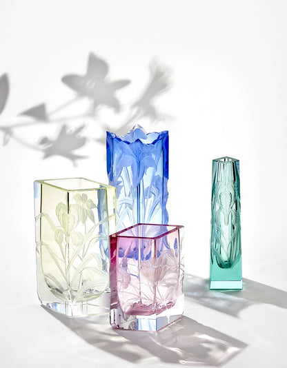 Vază din cristal Irises