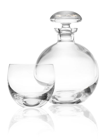 Decantor din cristal Culbuto