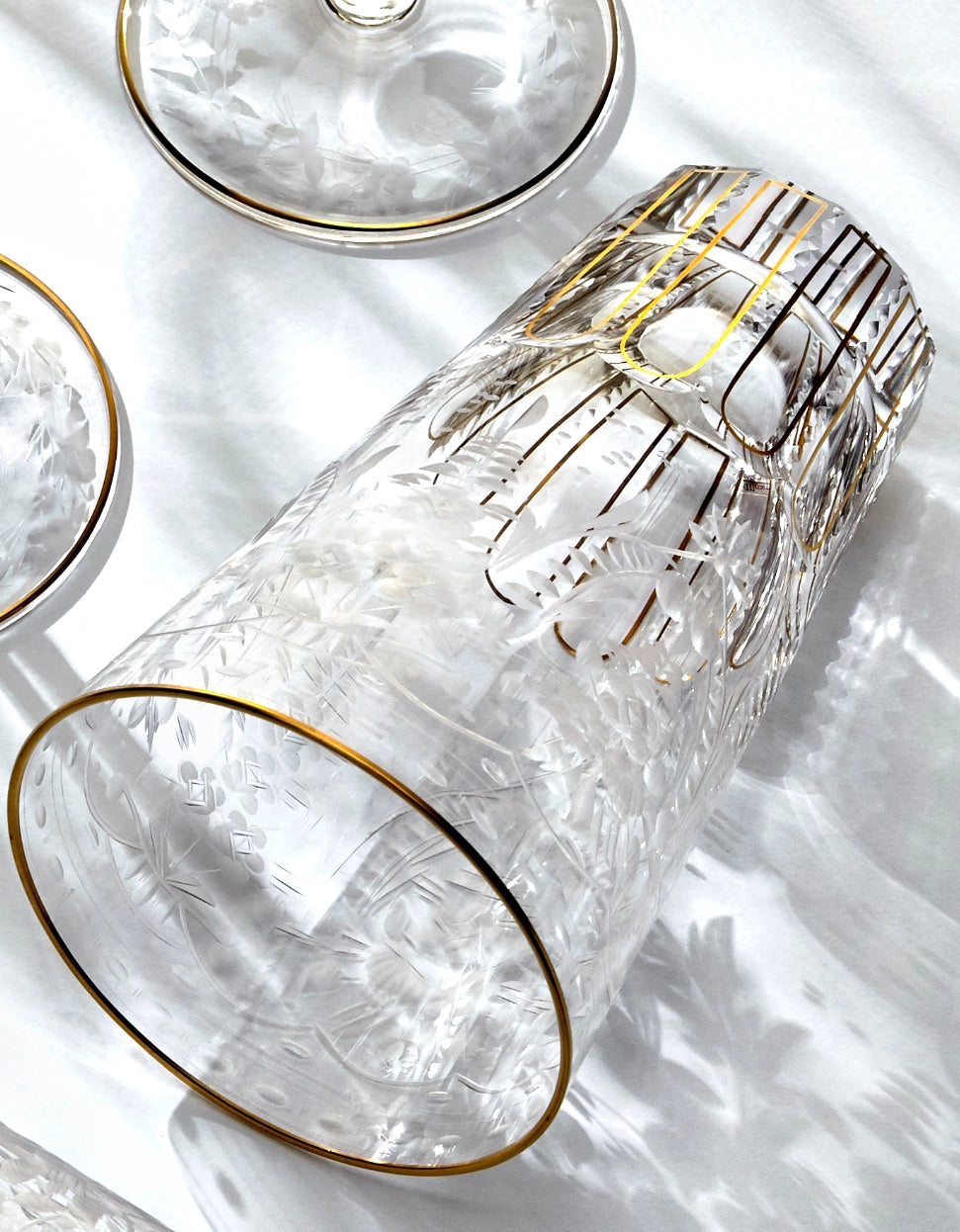 Set de două pahare din cristal Maharani 400 ml