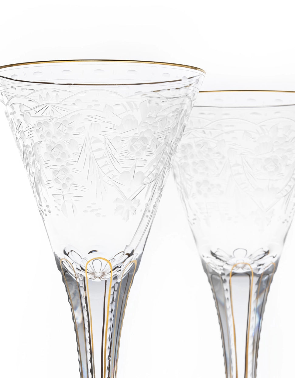 Set de două pahare din cristal Maharani 330 ml