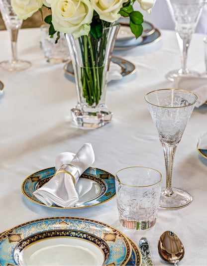 Set de două pahare din cristal Maharani 370 ml