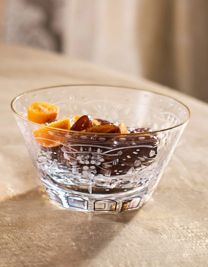Set de două boluri din cristal Maharani