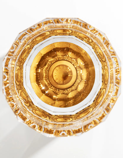 Set de două pahare și decantor din cristal Solaris