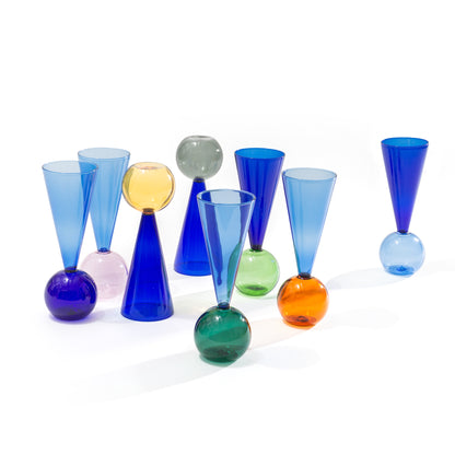 Set de opt pahare Bubble Celebration
