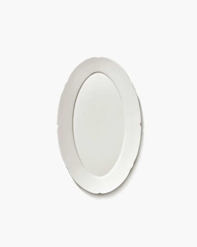 Set de patru platouri ovale Silhouette 24.5 cm