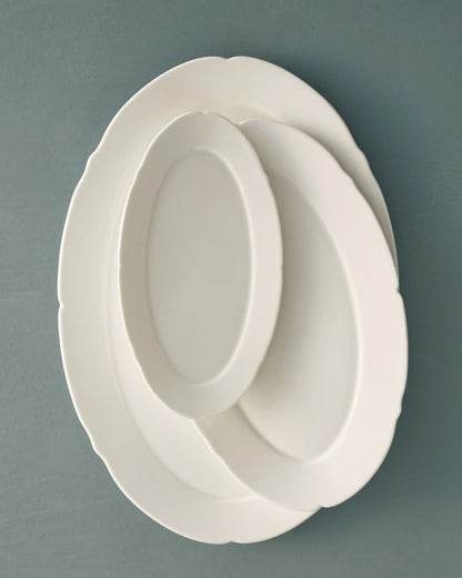 Set de patru platouri ovale Silhouette 30 cm