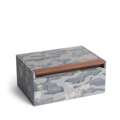 Cutie decorativă Fortuny Camo Isole Faded Blue