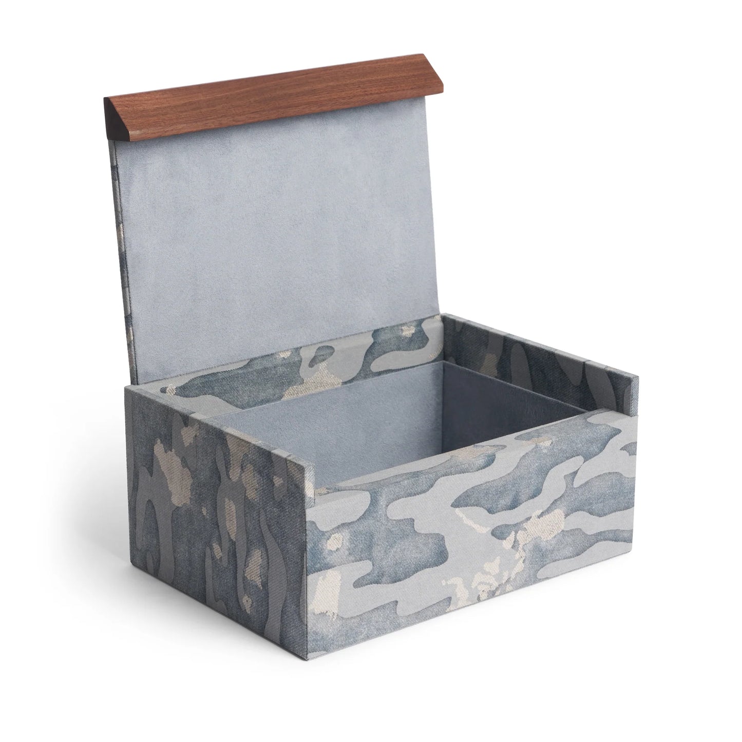 Cutie decorativă Fortuny Camo Isole Faded Blue