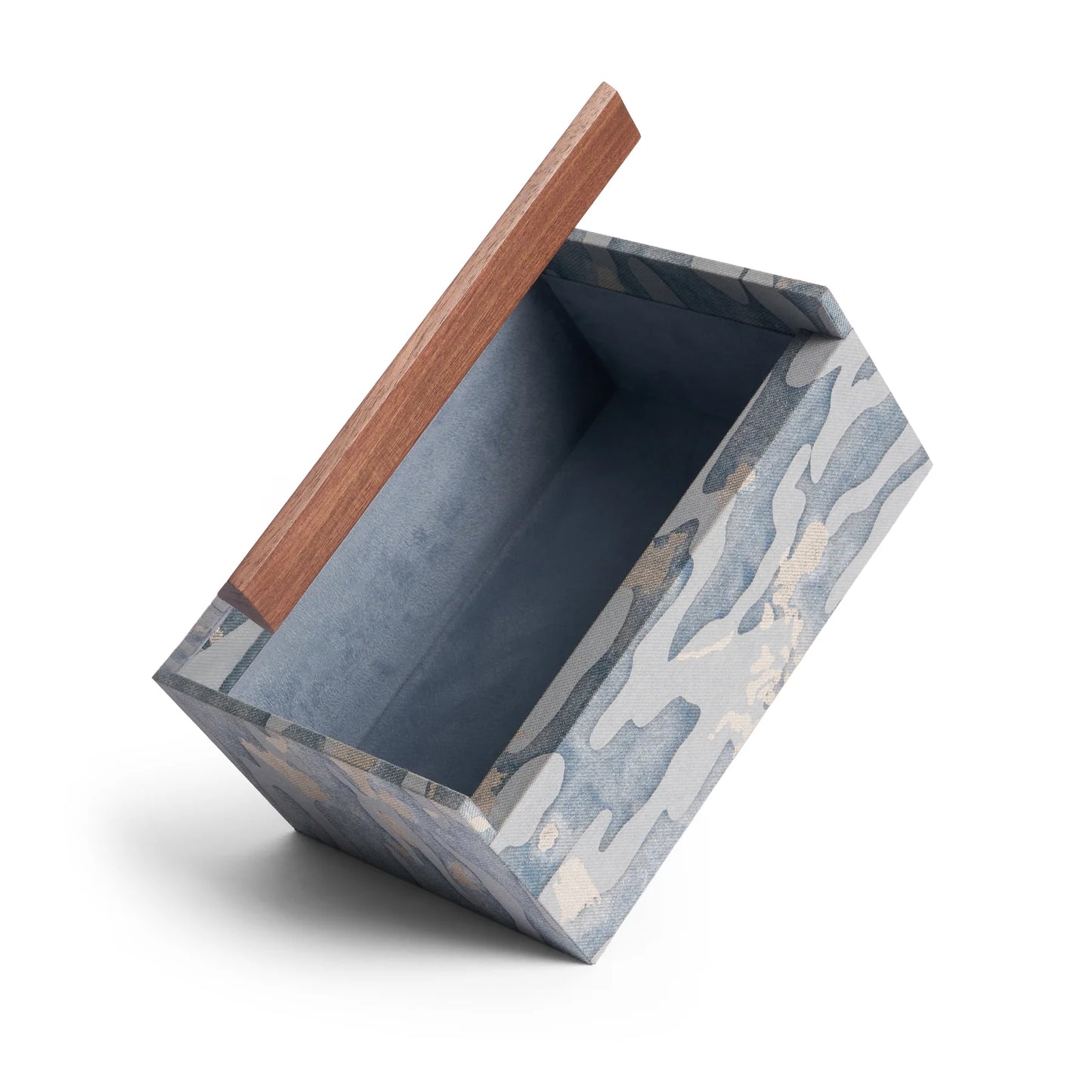 Cutie decorativă Fortuny Camo Isole Faded Blue