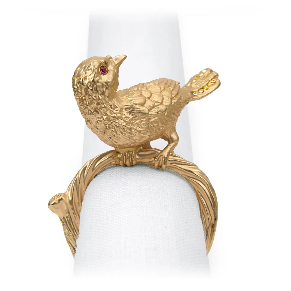 Set de inele pentru șervete Bird