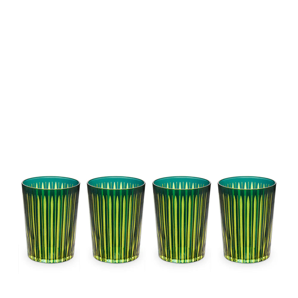 Set de pahare pentru apă Prism Verde