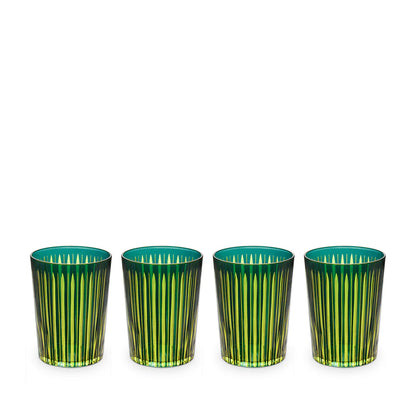 Set de pahare pentru apă Prism Verde