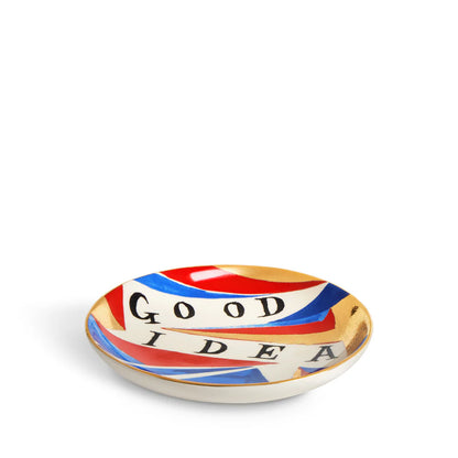 Farfurie decorativă Ruan Hoffmann Good/Bad Ideea