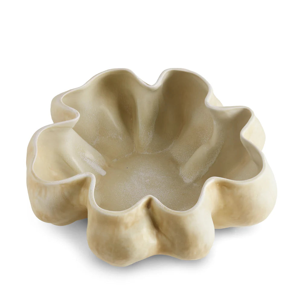 Bol decorativ Timna Crem