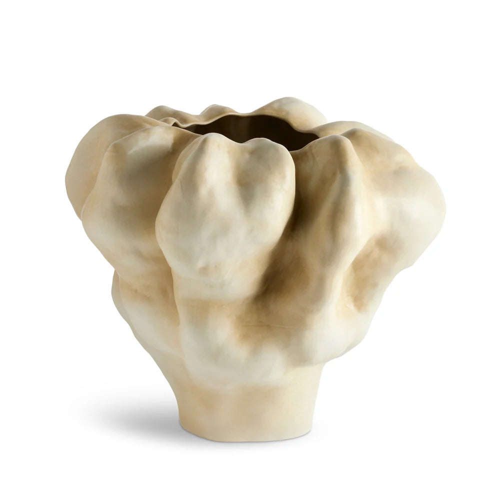 Vază decorativă Timna Crem