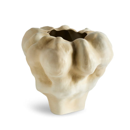 Vază decorativă Timna Crem