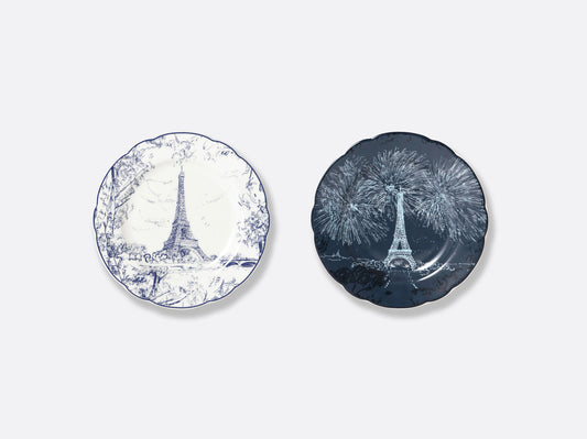 Set de două farfurii din porțelan Tout Paris
