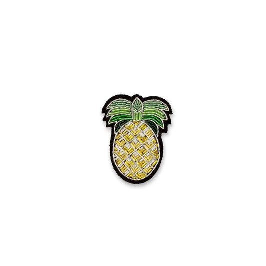 Brosă lucrată manual Ananas