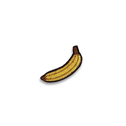 Brosă lucrată Banană