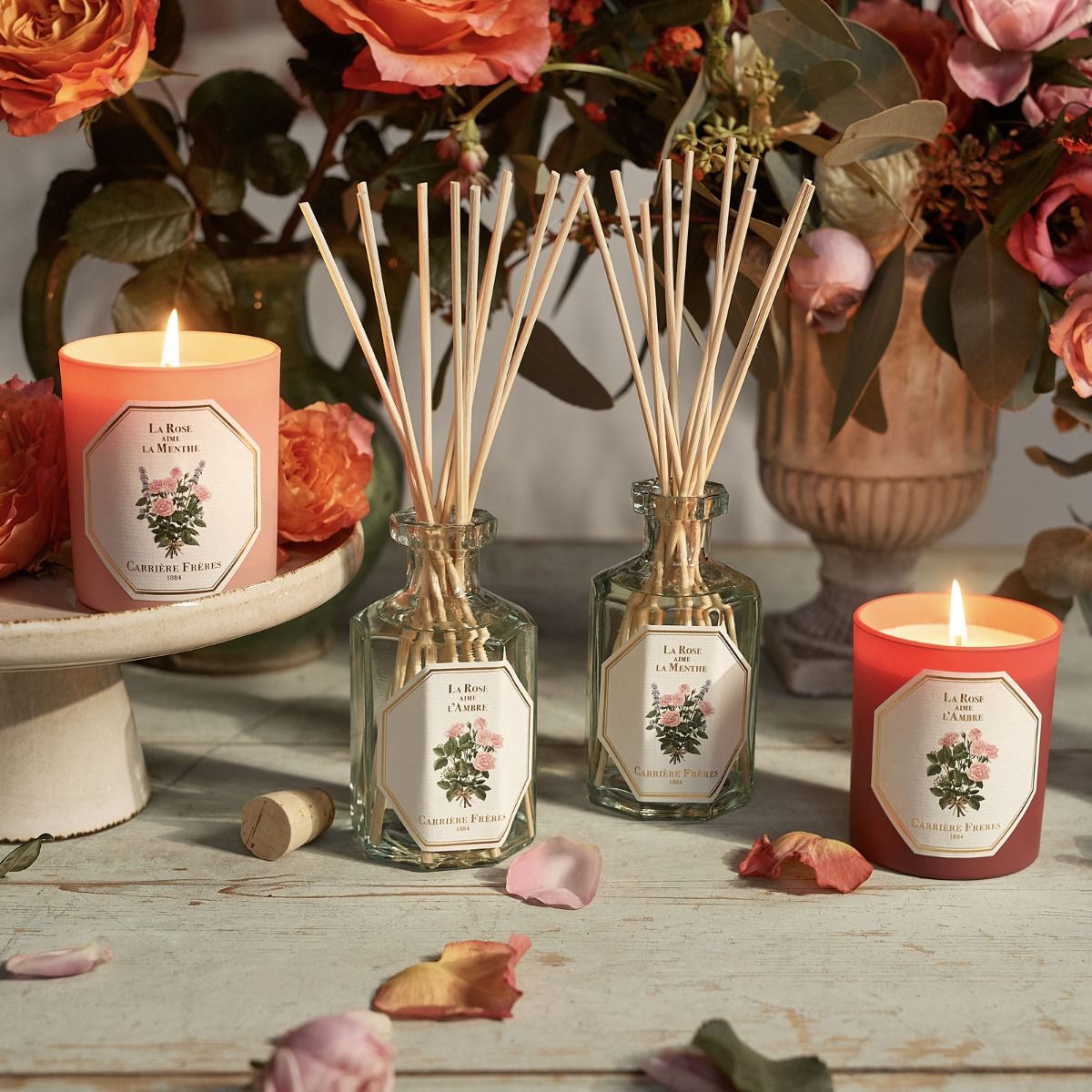 Difuzor de parfum La Rose Aime la Menthe