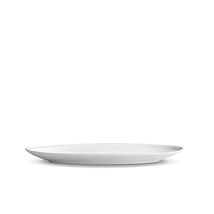 Platou oval Aegean White