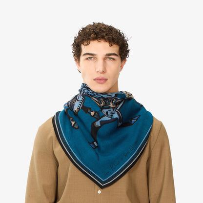 Eșarfă din lână Western