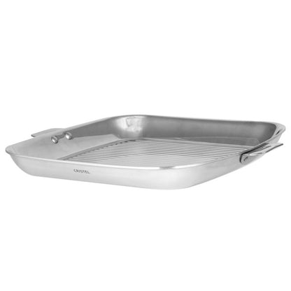 Tigaie grill din inox Casteline