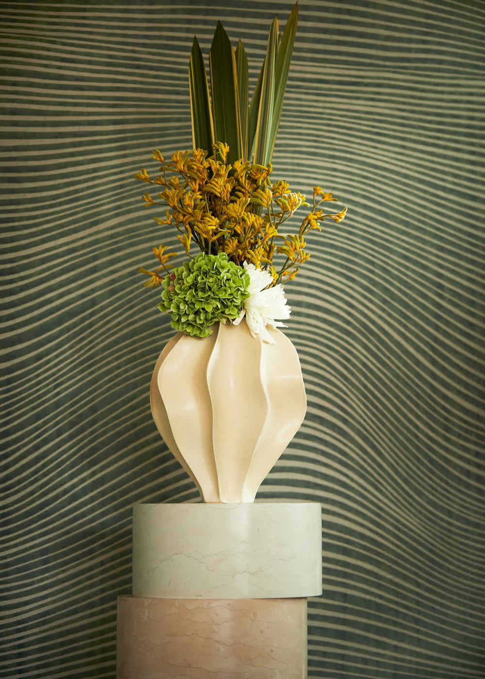 Vază decorativă Douro Crem